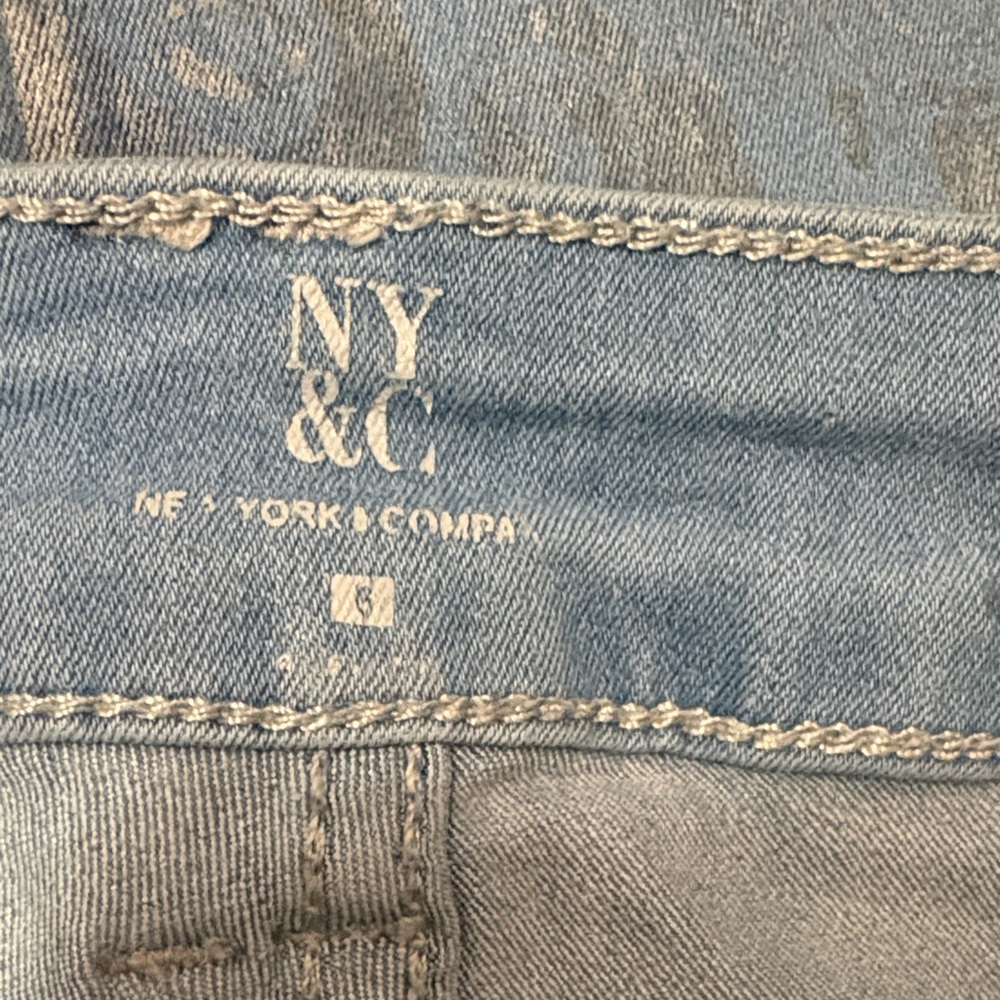 Blue Patterned Jeans - Picture 6 of 8